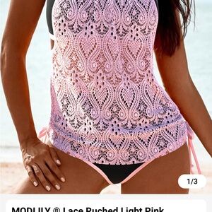 MODLILY ®
Lace Ruched Light Pink
Tankini